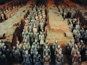 「兵馬俑」經過人臉識別系統掃描，發現了一個秘密，讓人感到驚訝